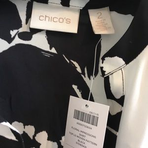 Chico’s Floral Impressions blouse